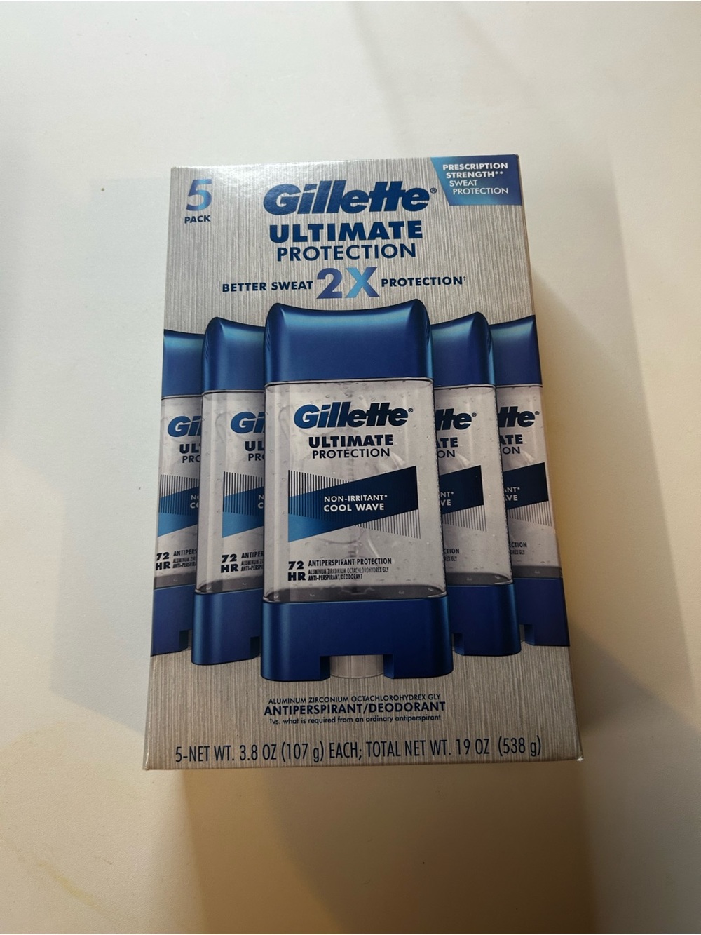 Gillette Ultimate Protection Antiperspirant Deodorant - Blue